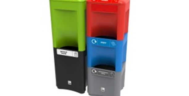 Plastic recycling bins - Recycling bin Envirostack