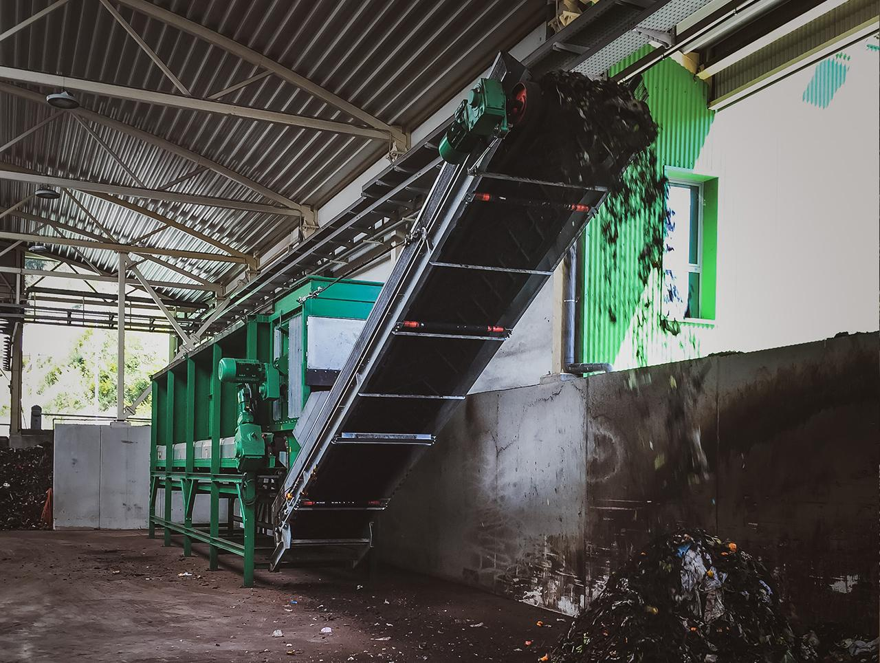 Mixer / bag opener MIBK 10.00 - 15.00 - 24.00 – Composting Equipment